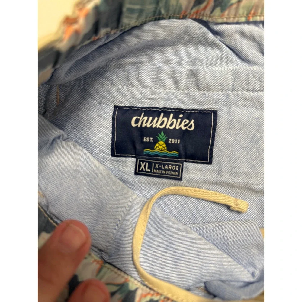 Chubbies The Khakinators 30 Originals Pant Mens XL Tan Khaki Chino 777231-025